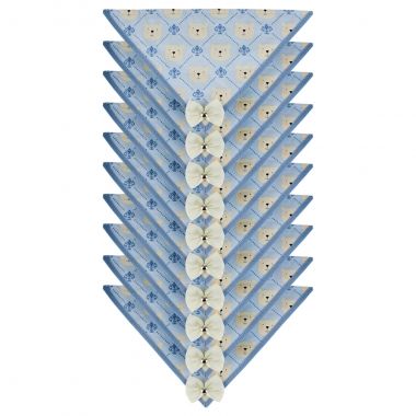 Bandana Essencial Macho Ursinhos Azul 10un