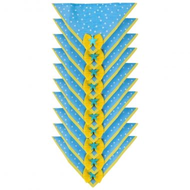Bandana Essencial Macho Estrela Azul 10 Un