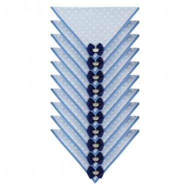 Bandana Essencial Macho Coroa Azul 10 Un