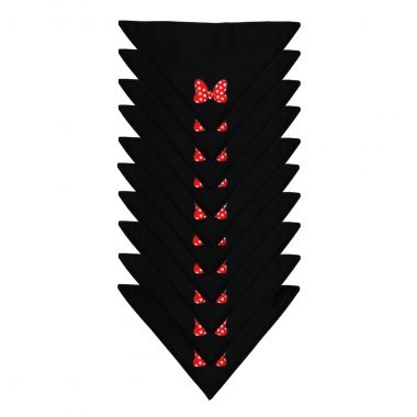 Bandana Essencial Princesa Preto 10un