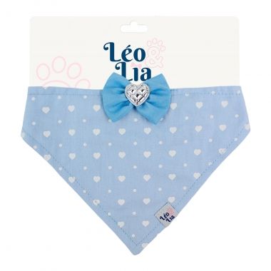 Bandana Clssica Macho Corao Azul