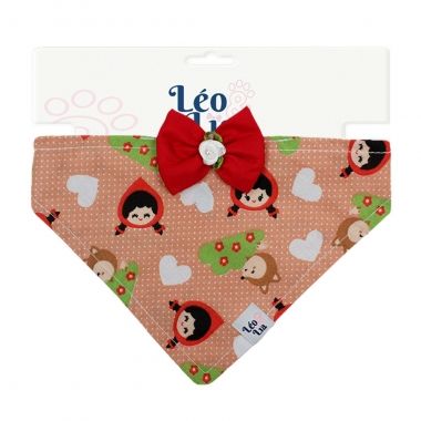 Bandana Clssica Fmea Chapeuzinho Vermelho 1Un	