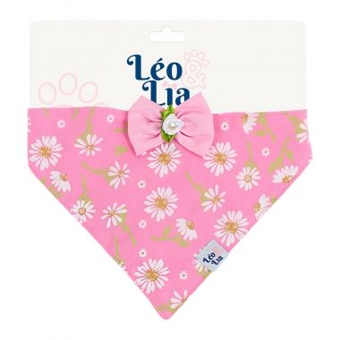 Bandana Clssica Fmea Margarida Rosa 1un