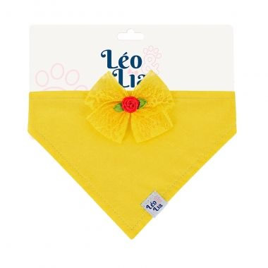Bandana Cl�ssica Princesa Amarelo 1un