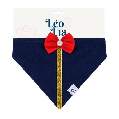Bandana Cl�ssica Princesa Azul Marinho 1un