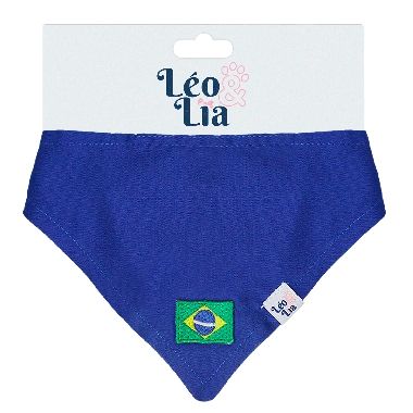 Bandana Cl�ssica Tem�tica Bandeira do Brasil 