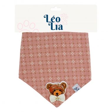 Bandana Luxo Com Bordado Geo Ros 