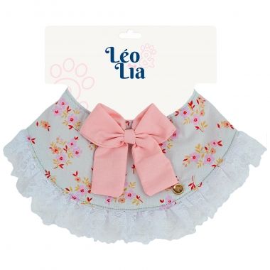 Bandana Luxo Encanto Floral Rosa
