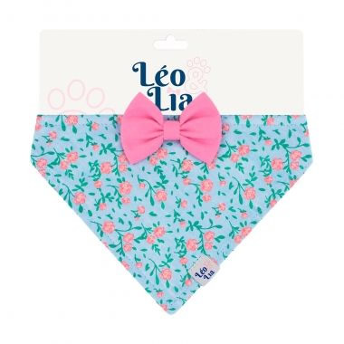 Bandana Classic F�mea Floral Azul