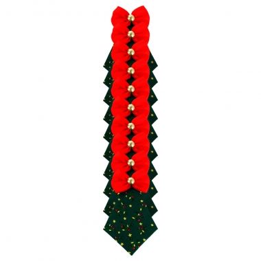 Gravata Essencial Natal Estrela Dourada 10Un 