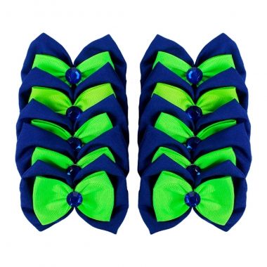 Borboleta Bsica Tecido Macho Azul Royal 10 Un