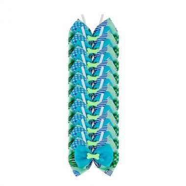 Borboleta Essencial Macho Bal�o Azul 10 Un