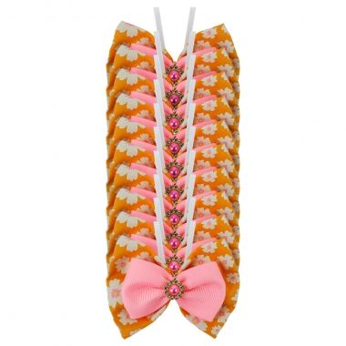 Borboleta Essencial F�mea Floral Laranja 10 Un