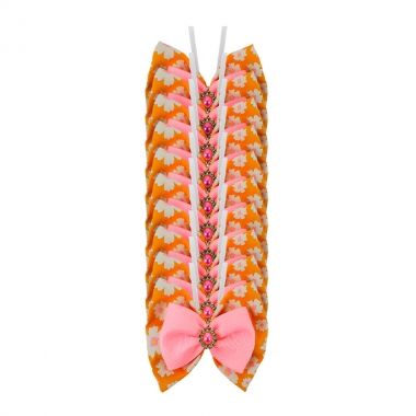 Borboleta Essencial F�mea Floral Laranja 10 Un