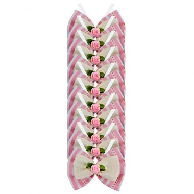 Borboleta Essencial Fmea Cavalinho Rosa 10 Un