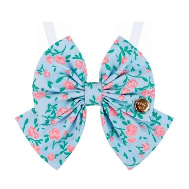 Borboleta Classic F�mea Floral Azul 