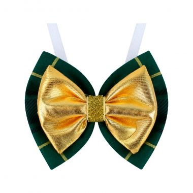Borboleta Cl�ssica Natal Xadrez Verde 
