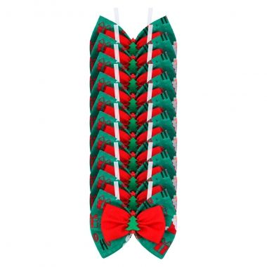 Borboleta Essencial Natal Vermelho 10 Un