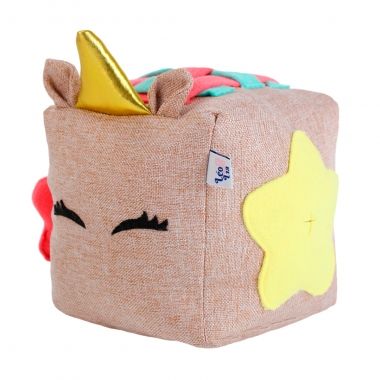Cubo Interativo Linho Unic�rnio 