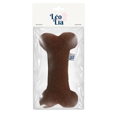 Brinquedo Chocalho Osso Cotel� Marrom 