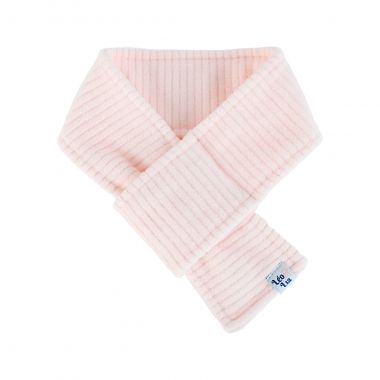 Cachecol Luxo Soft Canelado Rosa Claro