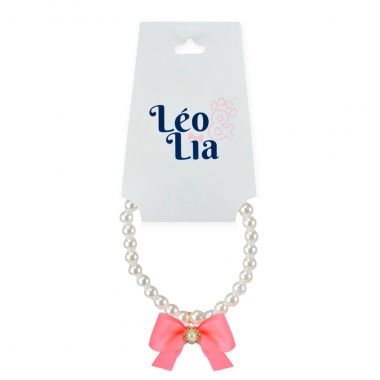 Colar Clssico Rosa Neon 