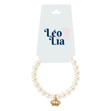 Colar Classic Pingente Coroa P�rola 