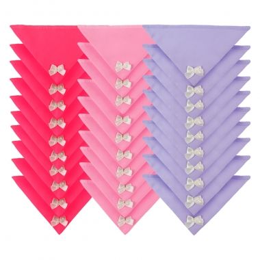 Combo Bandana Elstico Liso Sortido Fmea 30un