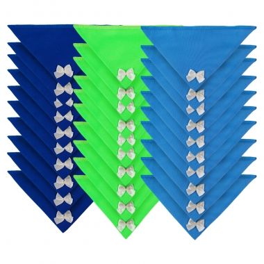 Combo Bandana Elstico Liso Sortido Macho 30un