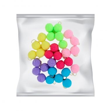 Combo Pompom Sortido 30un