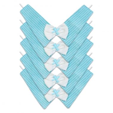 Gola Essencial Macho Ponta Listra Tiffany 10 Un