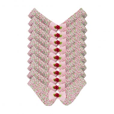Gola Essencial Fmea Floral Rosa 10 Un