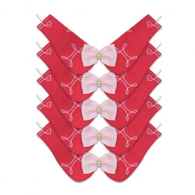 Gola Redonda Essencial Fmea Dog Pink 5 Un