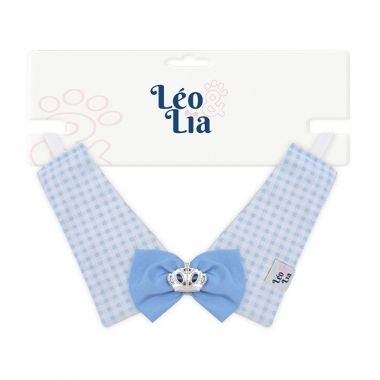 Gola Clssica Ponta Macho XadrezAzul com 1 Un