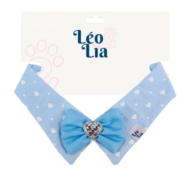 Gola Clssica Ponta Macho Corao Azul