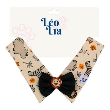 Gola Clssica Ponta Leo Bege 1un