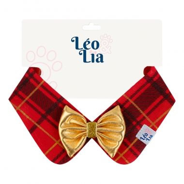 Gola Cl�ssica Natal Xadrez Vermelha 
