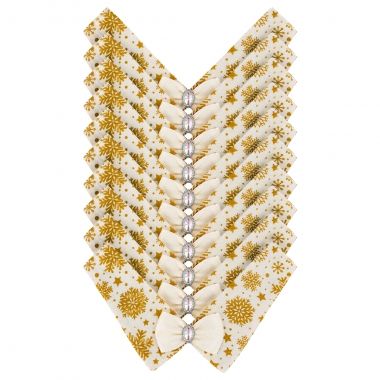 Gola Essencial Natal Branco 10 Un	