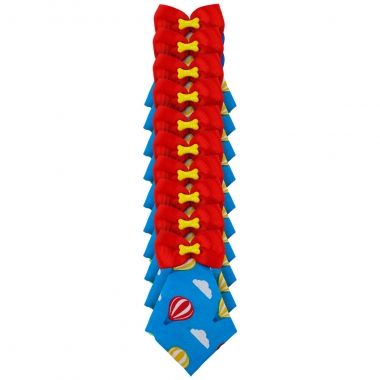 Gravata Essencial Macho Balo Azul 10 Un	