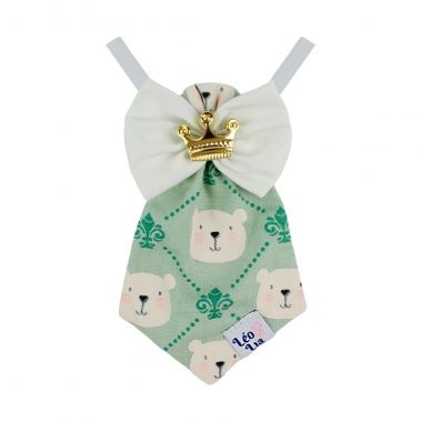 Gravata Clssica Macho Urso Verde