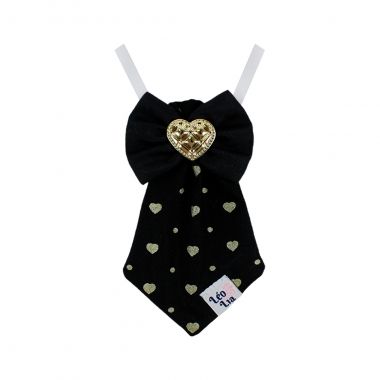 Gravata Clssica Macho Corao Preto