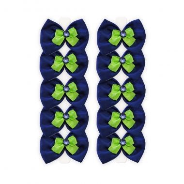 Lao Bsico Tecido Macho Azul Royal com 10 Un