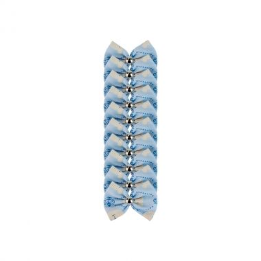 La�o Essencial Macho Ursinhos Azul 10un