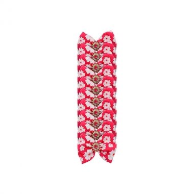 La�o Essencial F�mea Floral Pink 10 Un