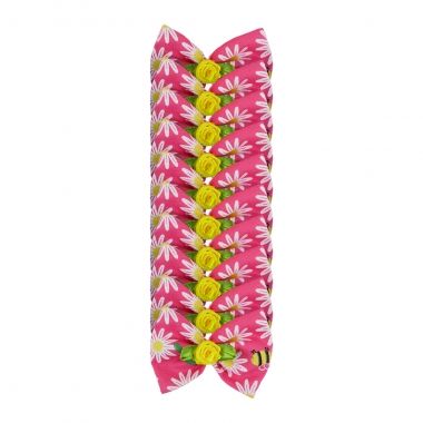 La�o Essencial F�mea Margarida Pink 10 Un