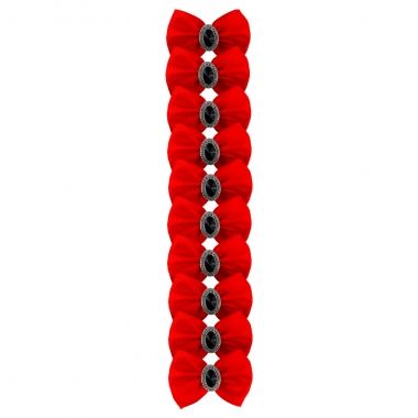 Lao Essencial Fita Macho Mini Pied Preto 10un