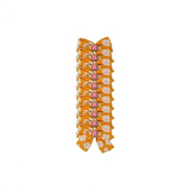 La�o Essencial Ponta Floral Laranja 10 Un