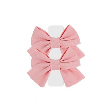 Lao Luxo Ponta Tecido Rose