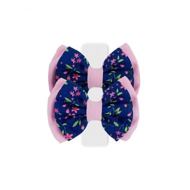 Lao Luxo Encanto Floral Marinho