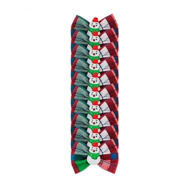Lao Essencial Natal Xadrez Vermelho 10 Un	